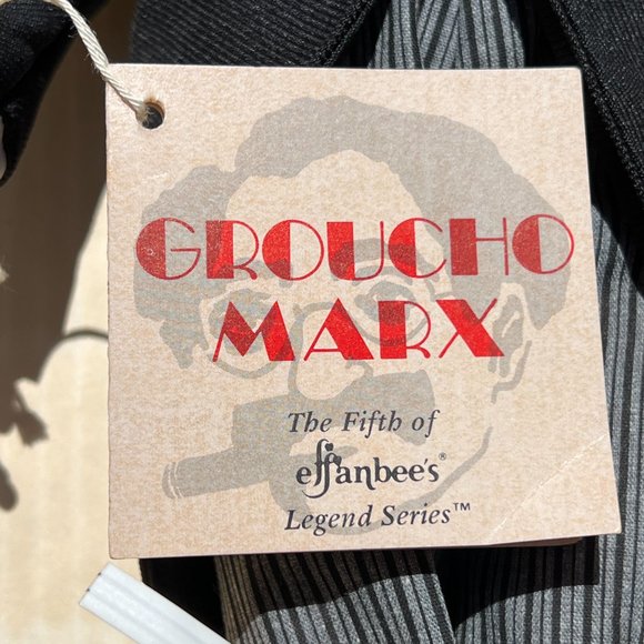 1983 Effanbee GROUCHO MARX Doll Legend Series 17” Figurine - Picture 5 of 10